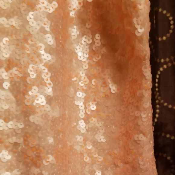 Peach Sequence Mini sz 8 - Picture 4 of 4